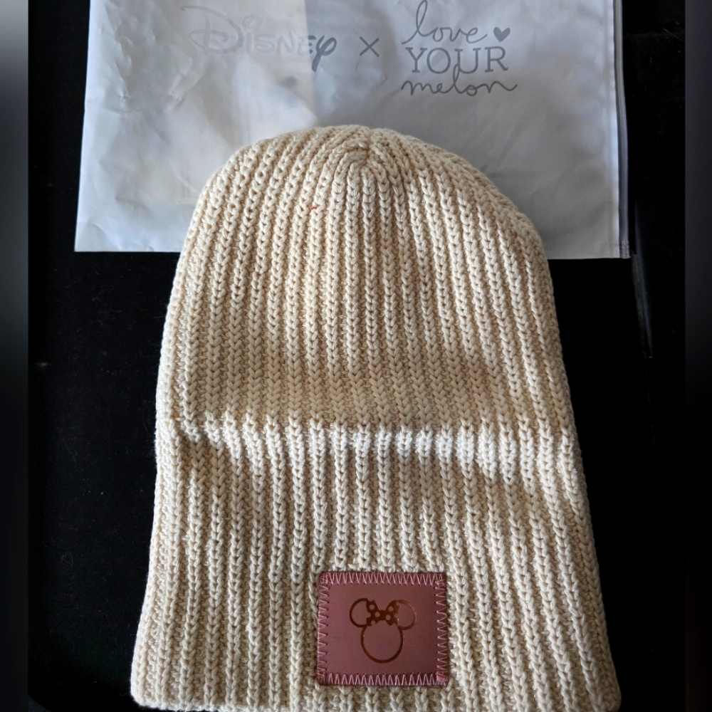 Love Your Melon Minnie Pink Beanie Hat
